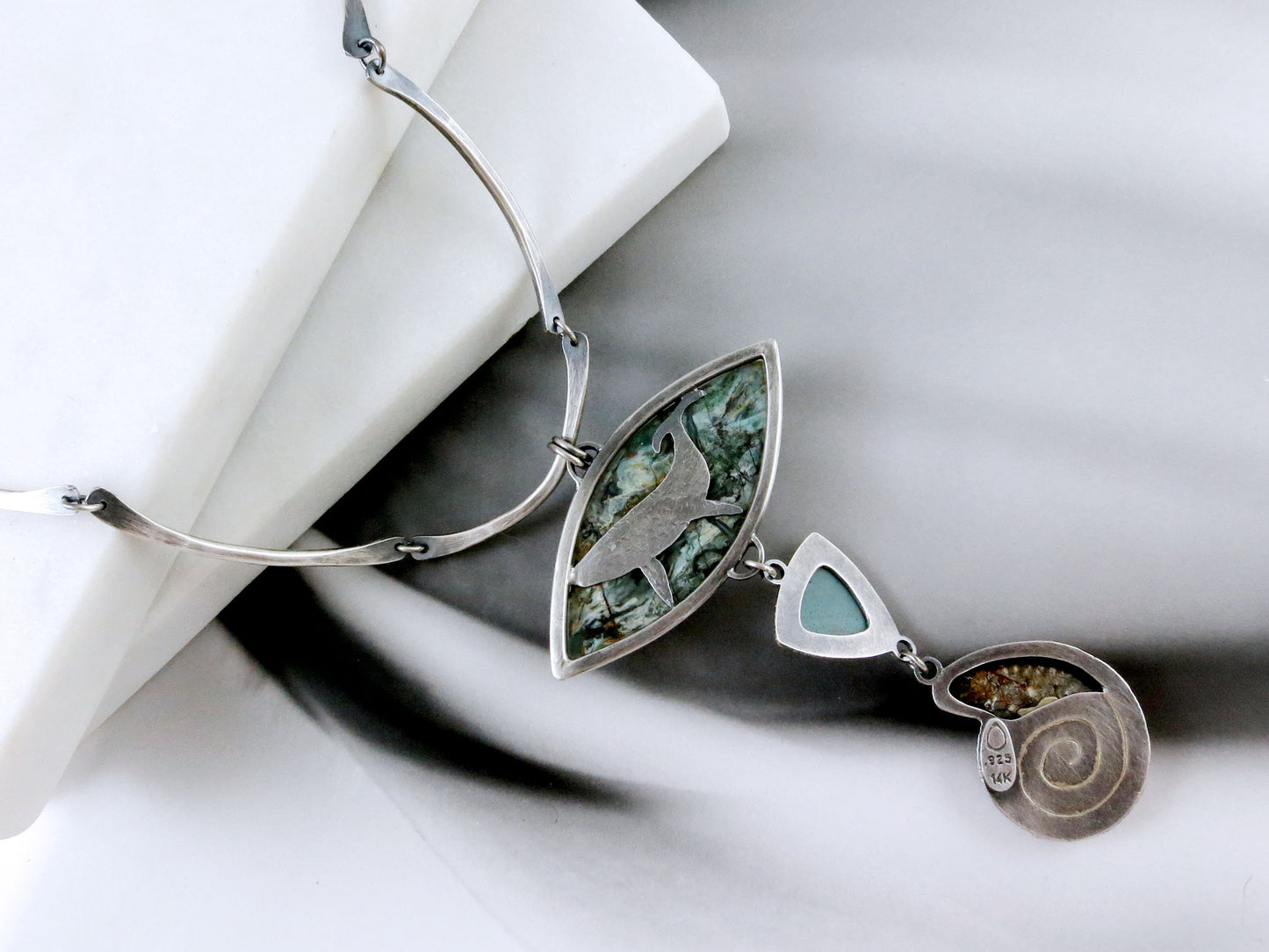 Rising from the Sea Necklace