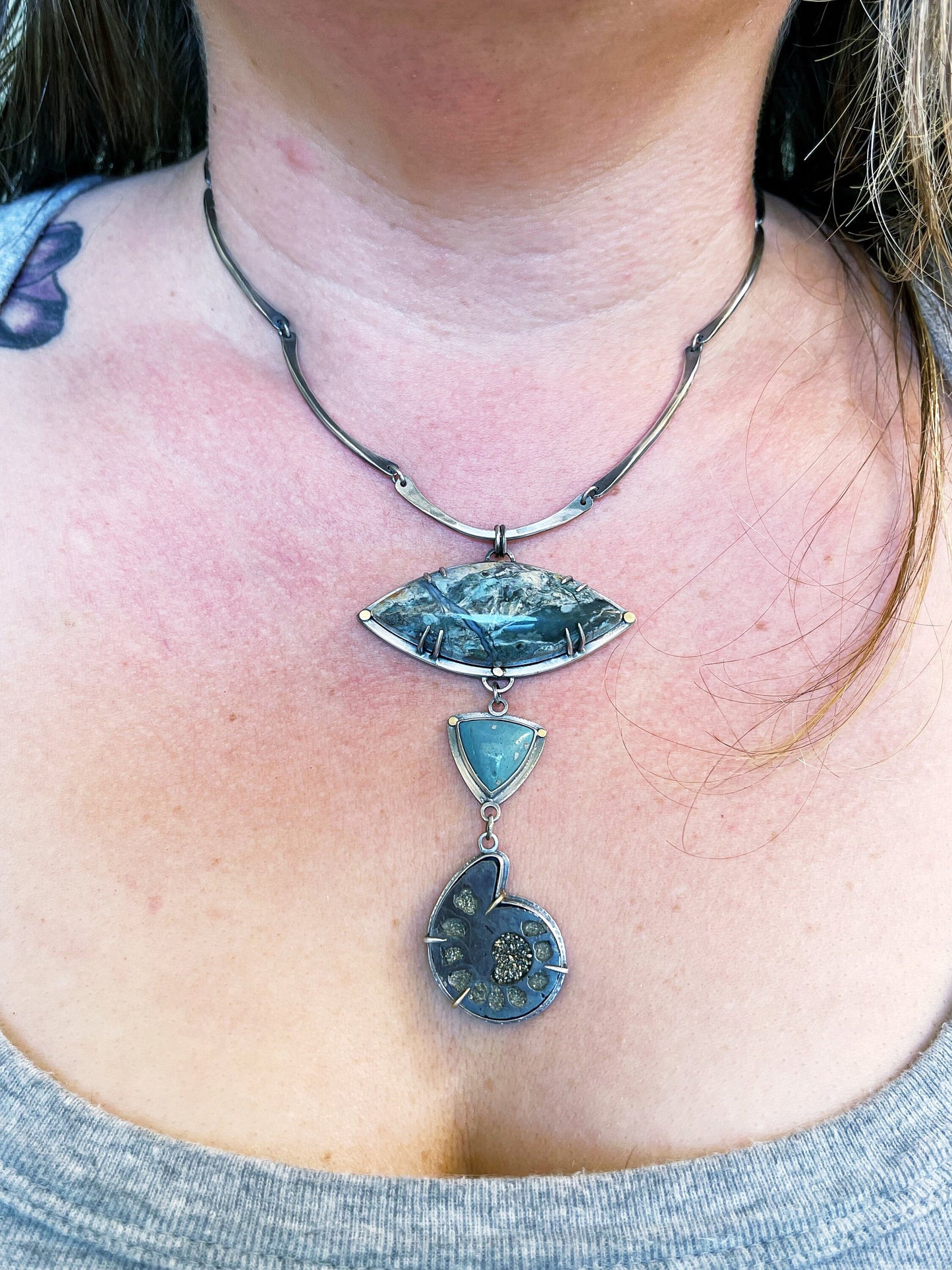 Rising from the Sea Necklace