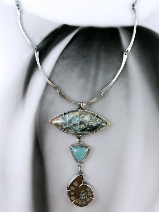 Rising from the Sea Necklace