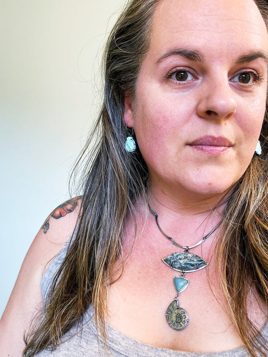 Rising from the Sea Necklace