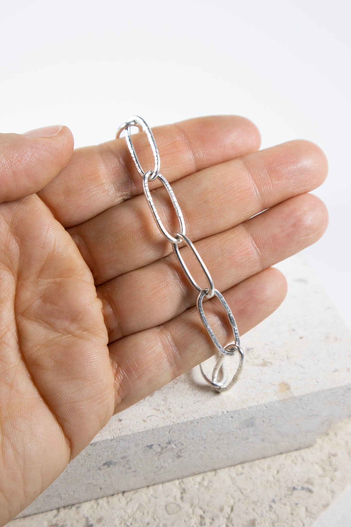 Forged Link Bracelet