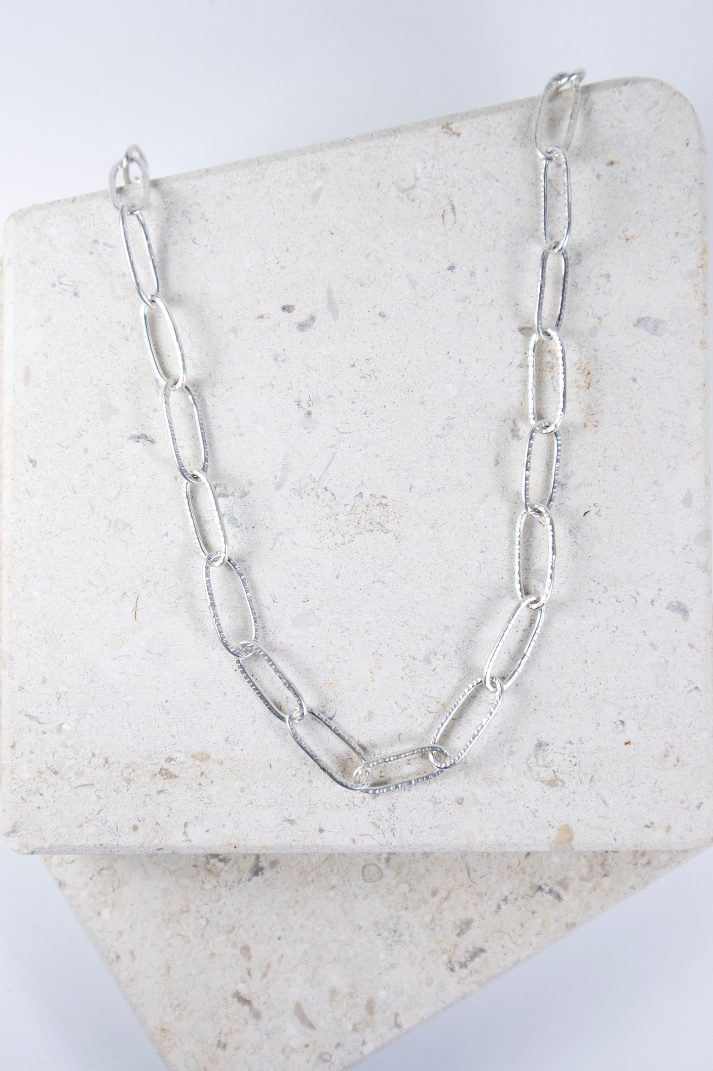 Forged Link Necklace