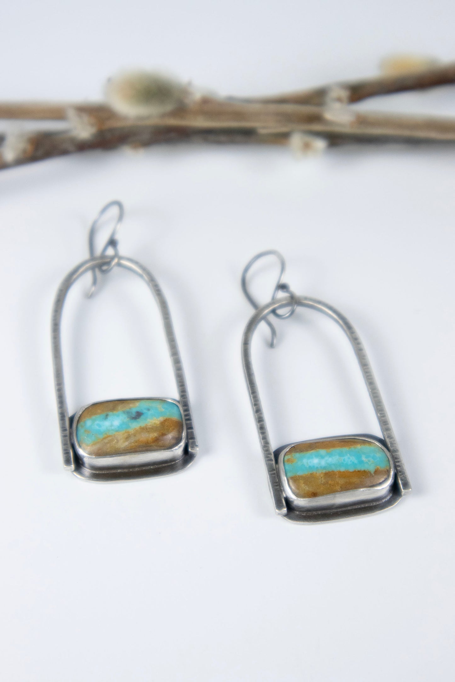 Royston River Turquoise Hoops