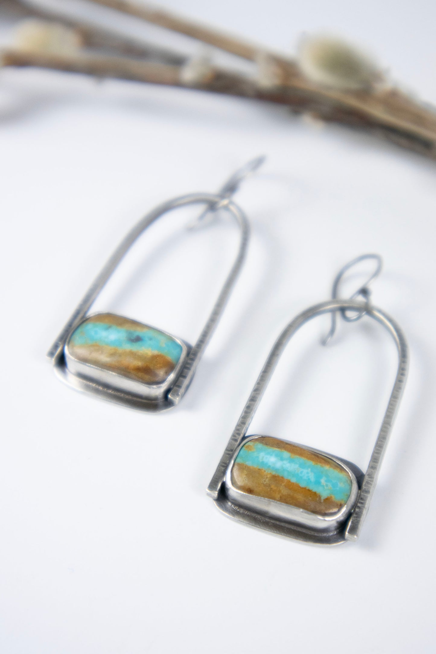 Royston River Turquoise Hoops