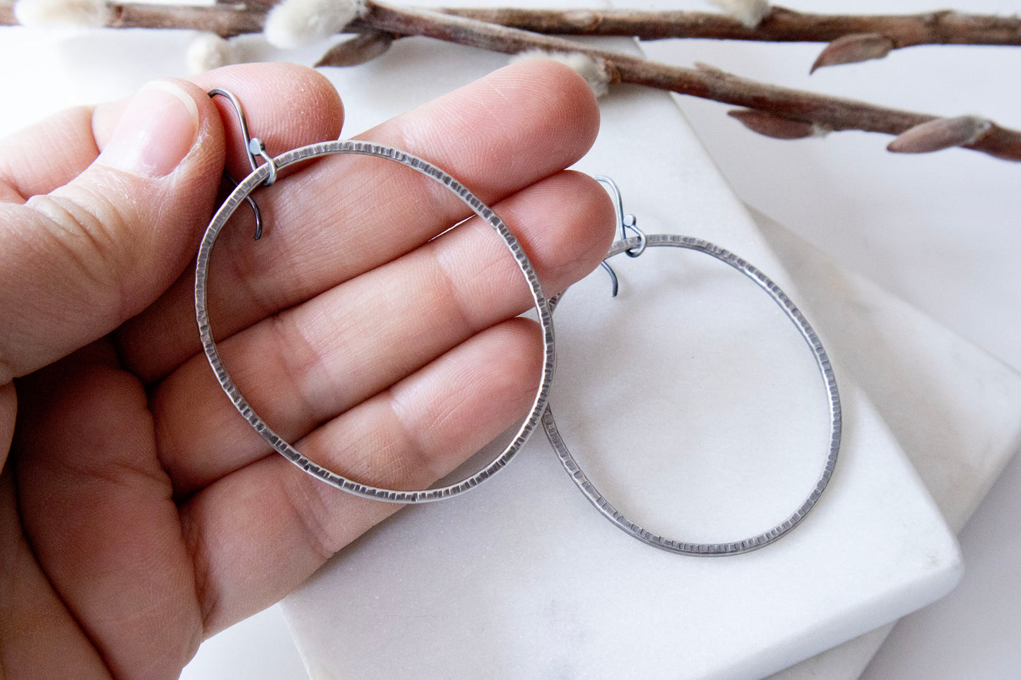 Oval Forged Hoops - XL