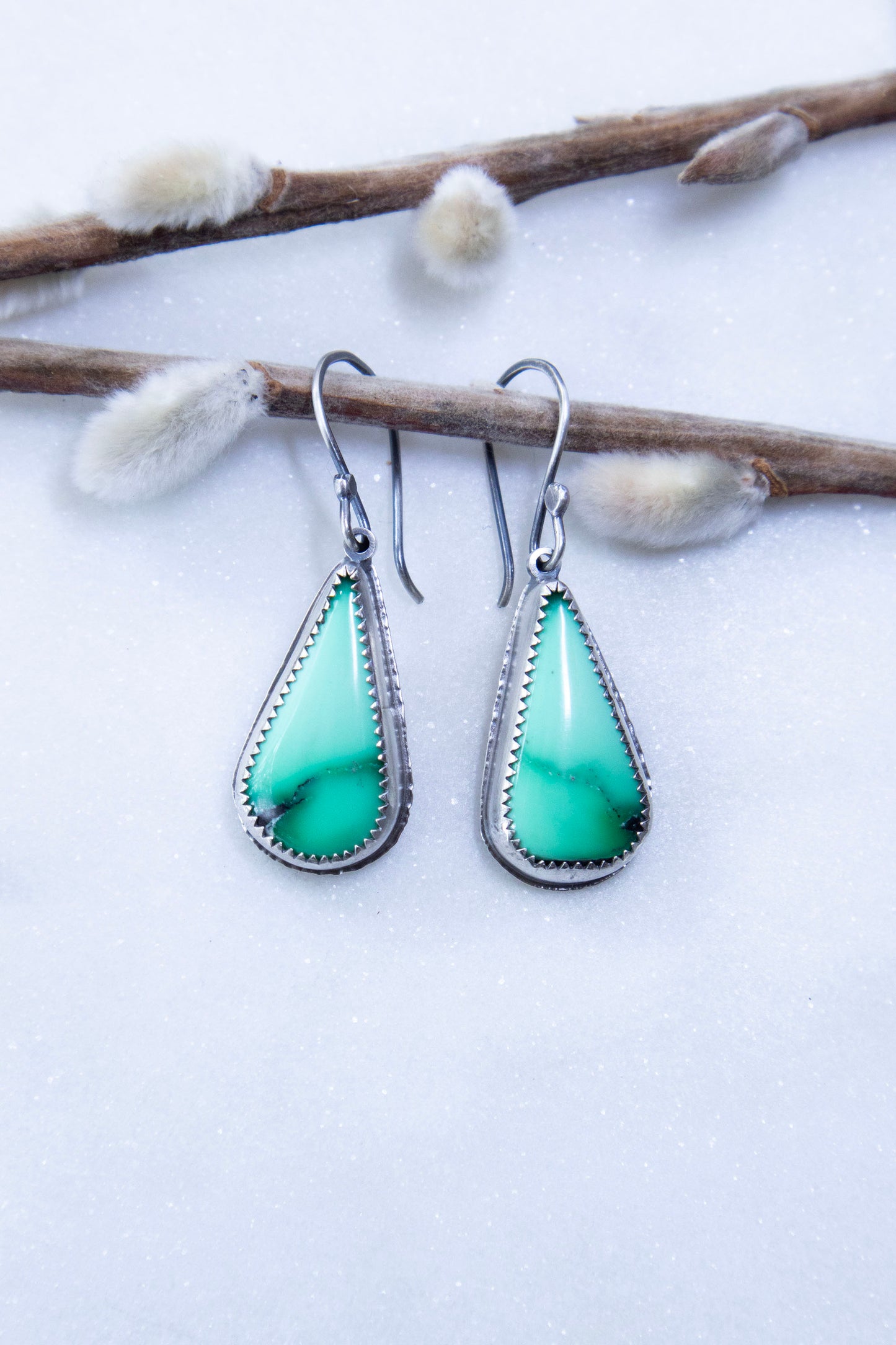 Variscite Earrings