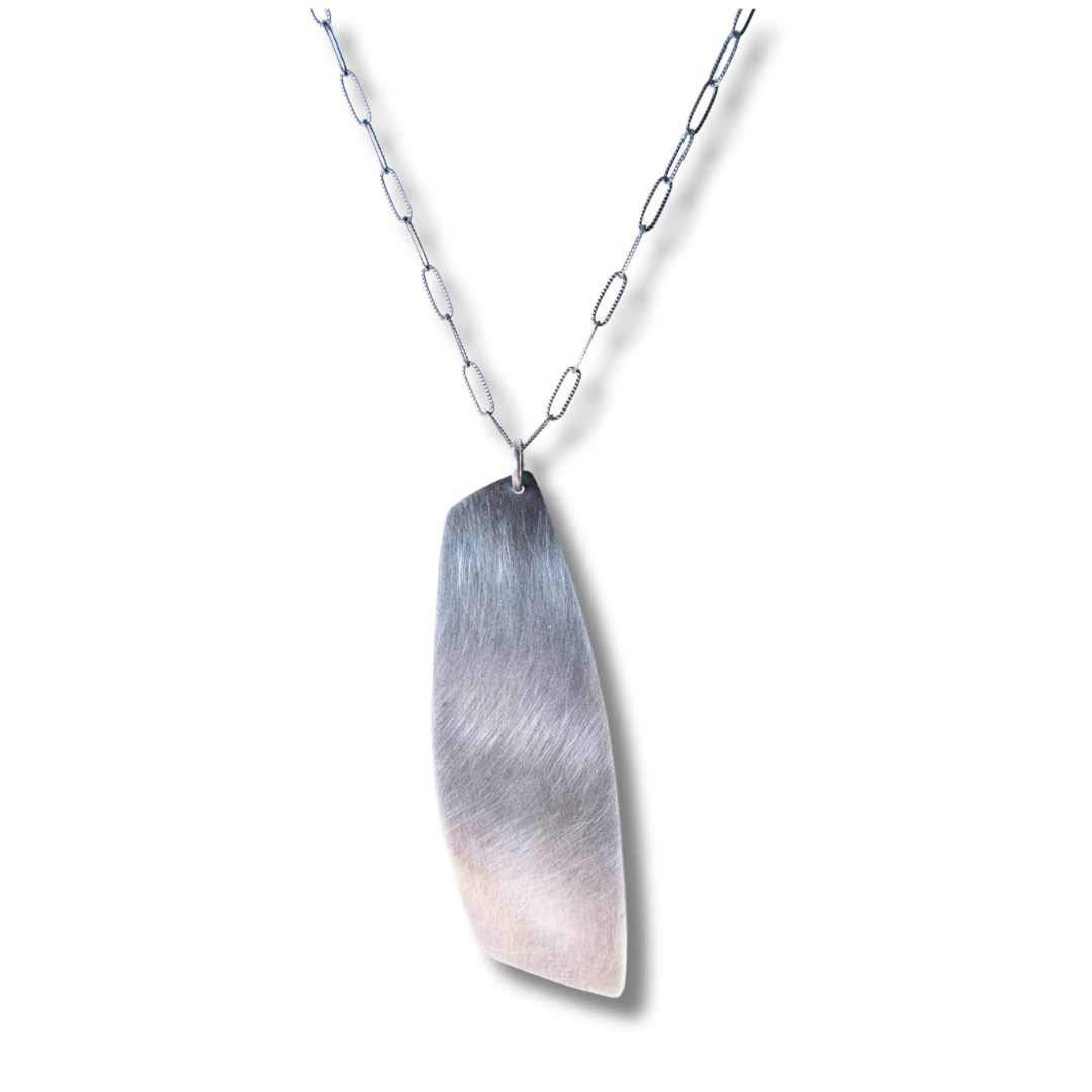 Aurei Necklace in Oxidized Sterling Silver